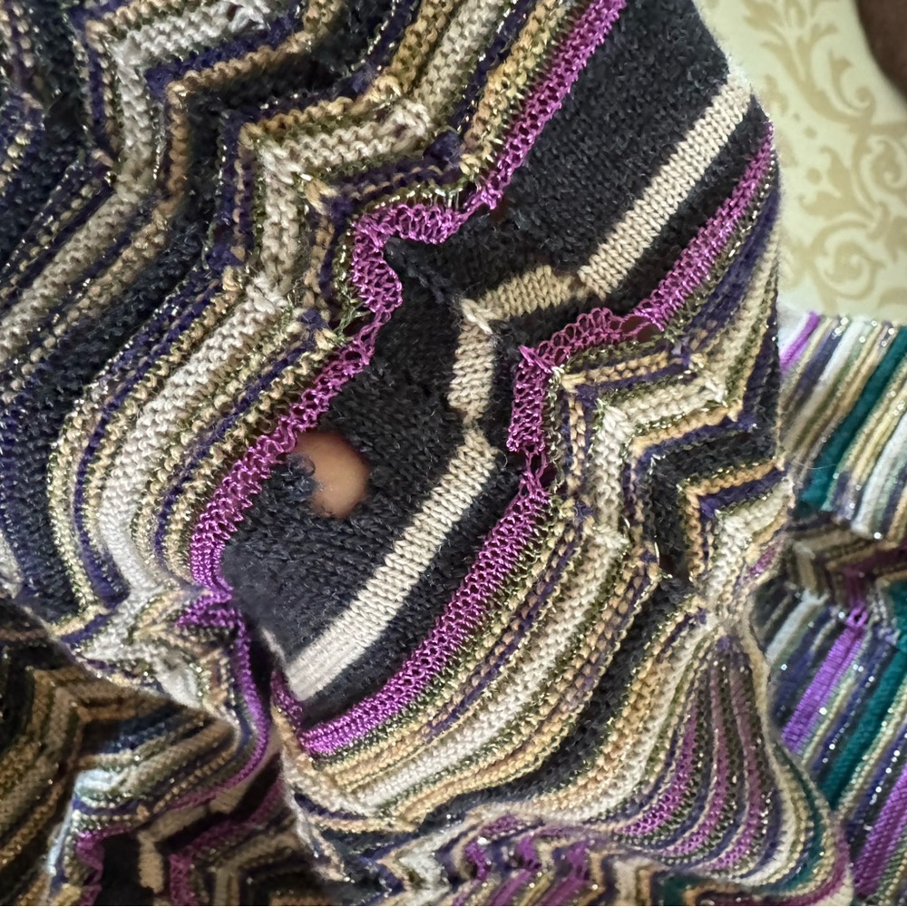 MISSONI Dress Vintage Made in Italy Sz 2 - Picture 7 of 14